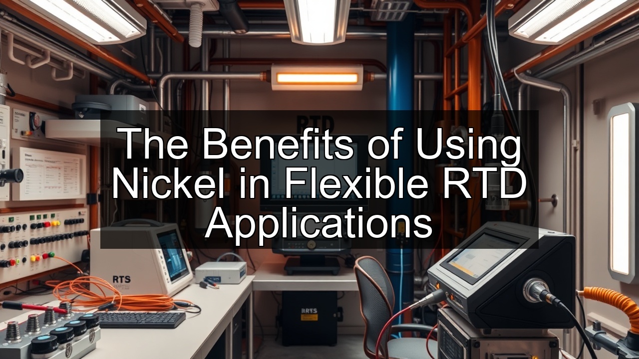 rts thermal rtd connector ribbon sensor thermocouple